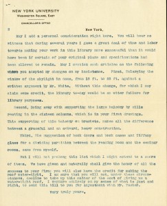 Page 2 of letter sent from MacCracken to Stanford White.